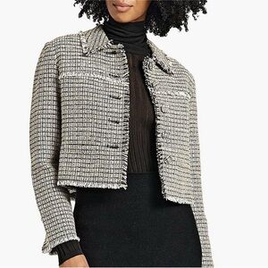 Proenza Schouler Cropped Tweed Jacket
